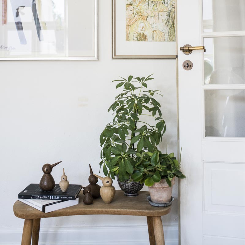 Bird - Large, Smoked Oak - des. Kristian Vedel, 1959