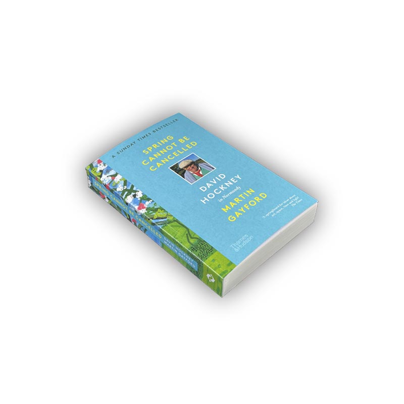 Spring Cannot be Cancelled: David Hockney in Normandy by David Hockney and Martin Gayford - paperback (Signed by Martin Gayford)