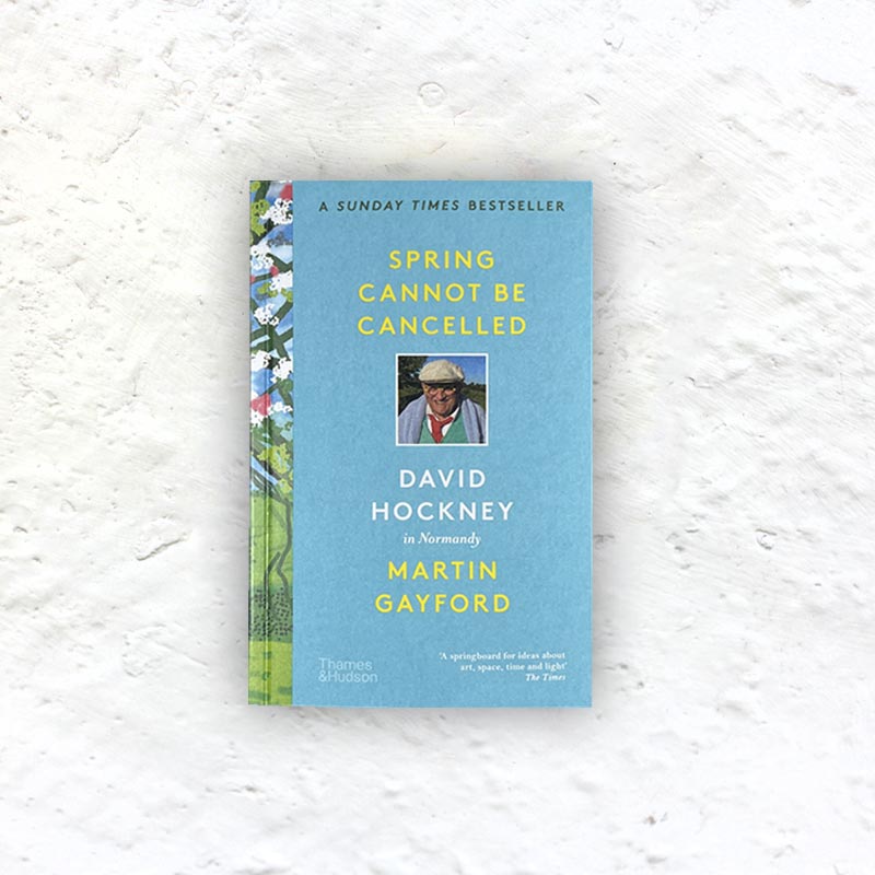 Spring Cannot be Cancelled: David Hockney in Normandy by David Hockney and Martin Gayford - paperback (Signed by Martin Gayford)