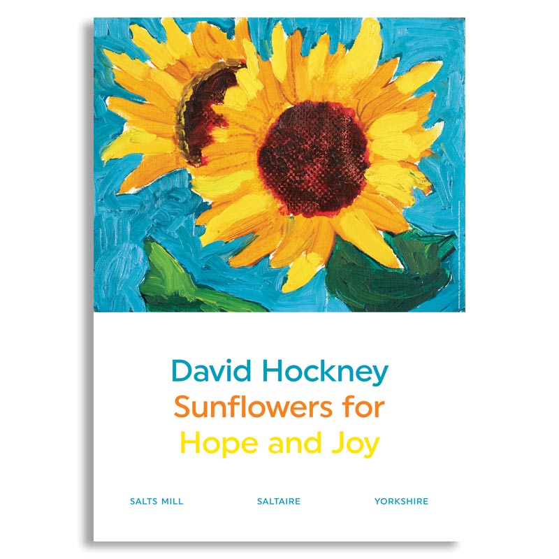 Sunflowers for Hope and Joy Poster by David Hockney