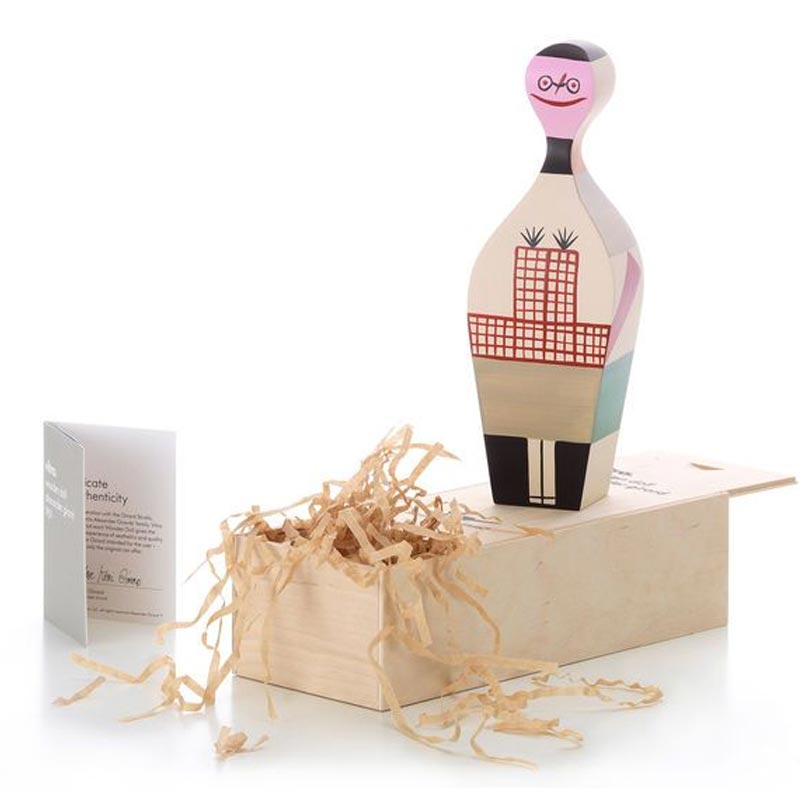 Wooden doll #8 des. Alexander Girard, 1952