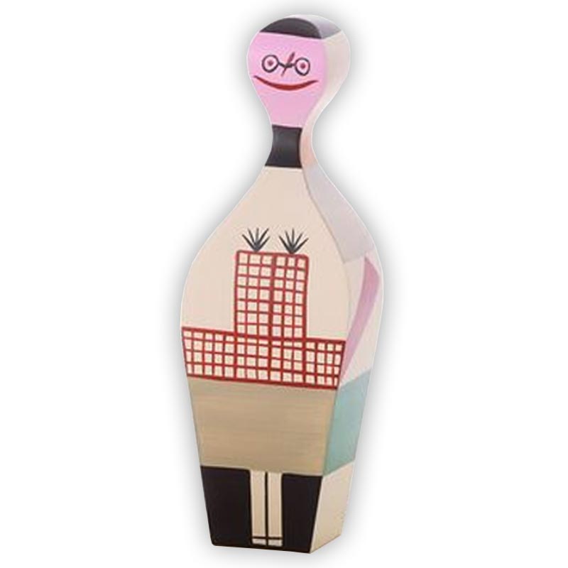 Wooden doll #8 des. Alexander Girard, 1952