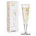 Goldnacht Champagne Glass #19 des. Concetta Lorenzo for Ritzenhoff