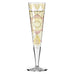 Goldnacht Champagne Glass #26 des. Werner Bohr for Ritzenhoff