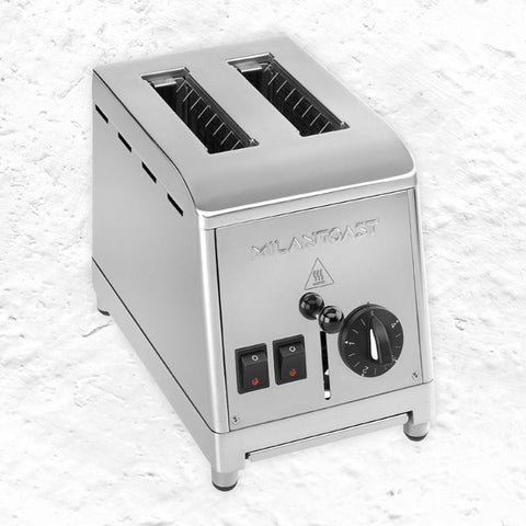 2 Slice Toaster - Stainless Steel - by Milan Toast