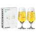 Brauchzeit Pils Glass Set With Bottle and Bottle Opener Illustration des. Ana Vasconcelos for Ritzenhoff