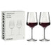 Sonnenschliff 'Sunburst' Red Wine Glass (8000002) - Set of 2 - by Ritzenhoff