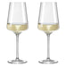 Sonnenschliff 'Sunburst' White Wine Glass (8000003) - Set of 2 - by Ritzenhoff