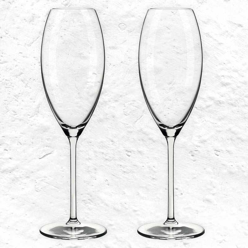 Glanzlicht (8011003)- Champagne Glass - Set of 2 - by Ritzenhoff