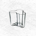Aalto Vase Clear - 95mm - des. Alvar Aalto, made by Iittala