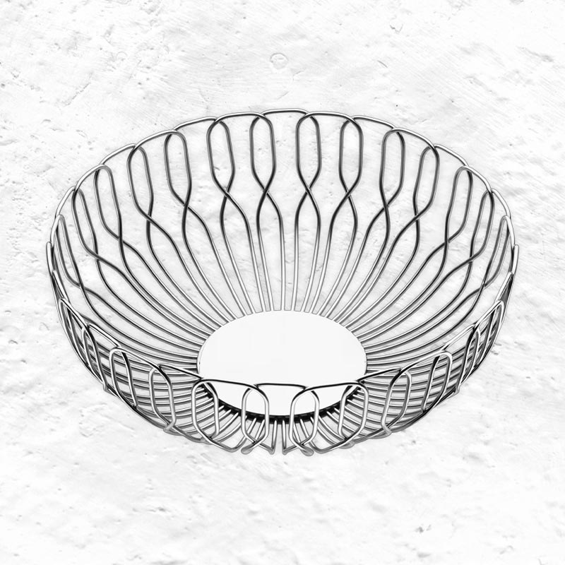 Alfredo Bread basket, 26cm Ø- des. Alfredo Häberli, 2013  for Georg Jensen
