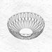Alfredo Bread Basket, small, 21 cm Ø - des. Alfredo Häberli for Georg Jensen