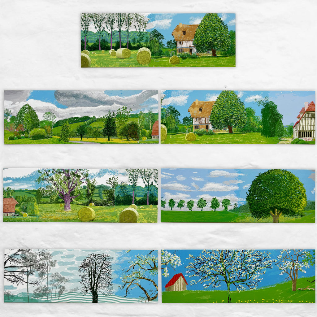 David Hockney: A Year in Normandie Postcard Collection - Pack of 14 Postcards