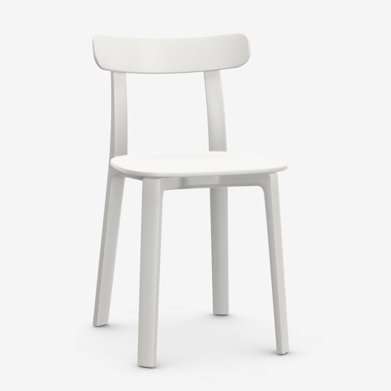 All Plastic Chair (white) des Japer Morrison, 2016 (made by Vitra)