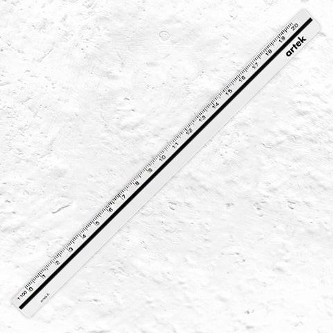 Aluminium Architect's Scale, 20cm by Artek