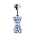 Anna G Corkscrew - Delft - des. Alessandro Mendini (pattern design Delft)