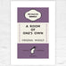 A Room of One's Own - Penguin midcentury cover poster