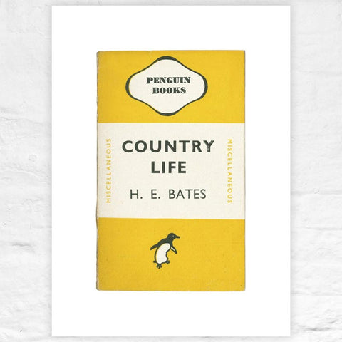 Country Life - Penguin midcentury cover poster