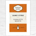 Jane Eyre - Penguin midcentury cover poster