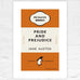 Pride and Prejudice - Penguin midcentury cover poster