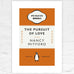 The Pursuit of Love - Penguin midcentury cover poster