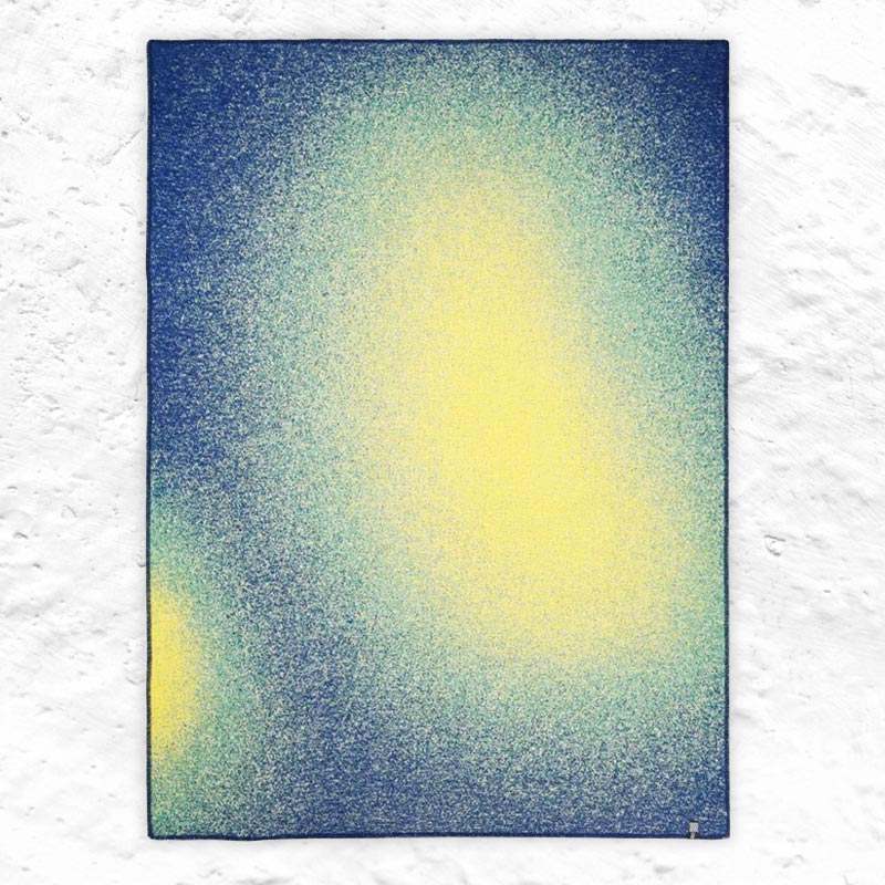 'Aura' Wool Blanket, by Michele Rondelli