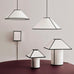 Ava Cone pendant - 500 - white - des. Ana Kraš for HAY