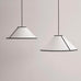 Ava Cone pendant - 500 - white - des. Ana Kraš for HAY