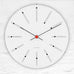 Bankers wall clock des. Arne Jacobsen - 29cm diameter