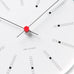 Bankers wall clock des. Arne Jacobsen - 29cm diameter