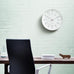 Bankers wall clock des. Arne Jacobsen - 29cm diameter