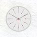 Bankers wall clock des. Arne Jacobsen - 29cm diameter