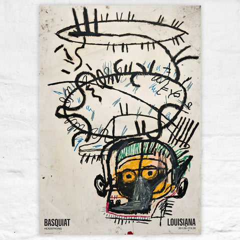 Untitled (Head) 1982-3 extra large poster by Jean-Michel Basquiat