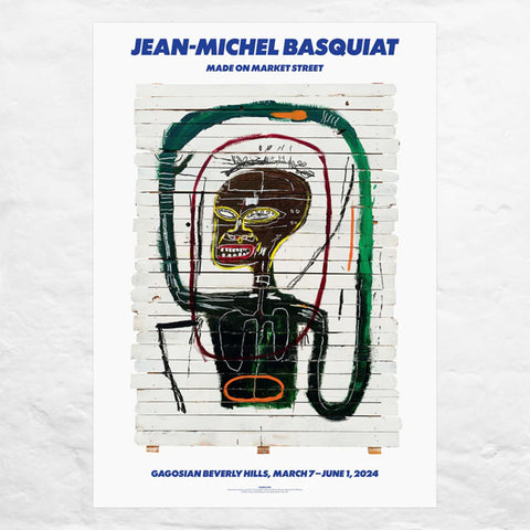 Made on Market Street poster by Jean-Michel Basquiat