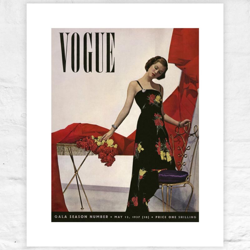 Vogue May 1937 print by Cecil Beaton