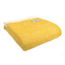 Beehive Wool Throw - Yellow - by Tweedmill