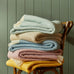 Pure New Wool Throw - Beehive Yellow - by Tweedmill