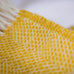 Pure New Wool Throw - Beehive Yellow - by Tweedmill