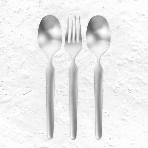 Bergen Satin Cutlery 3 piece Serving Set - by Robert Welch