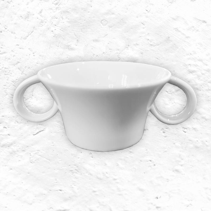 Berlin Salt Dish des. Enzo Mari, 1996 for KPM Berlin