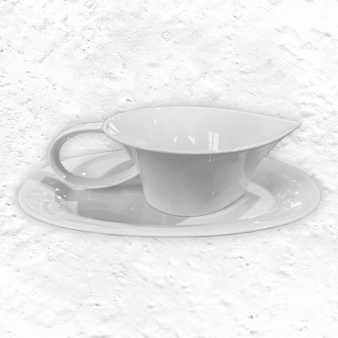 Berlin Sauce Boat des. Enzo Mari, 1996 for KPM Berlin