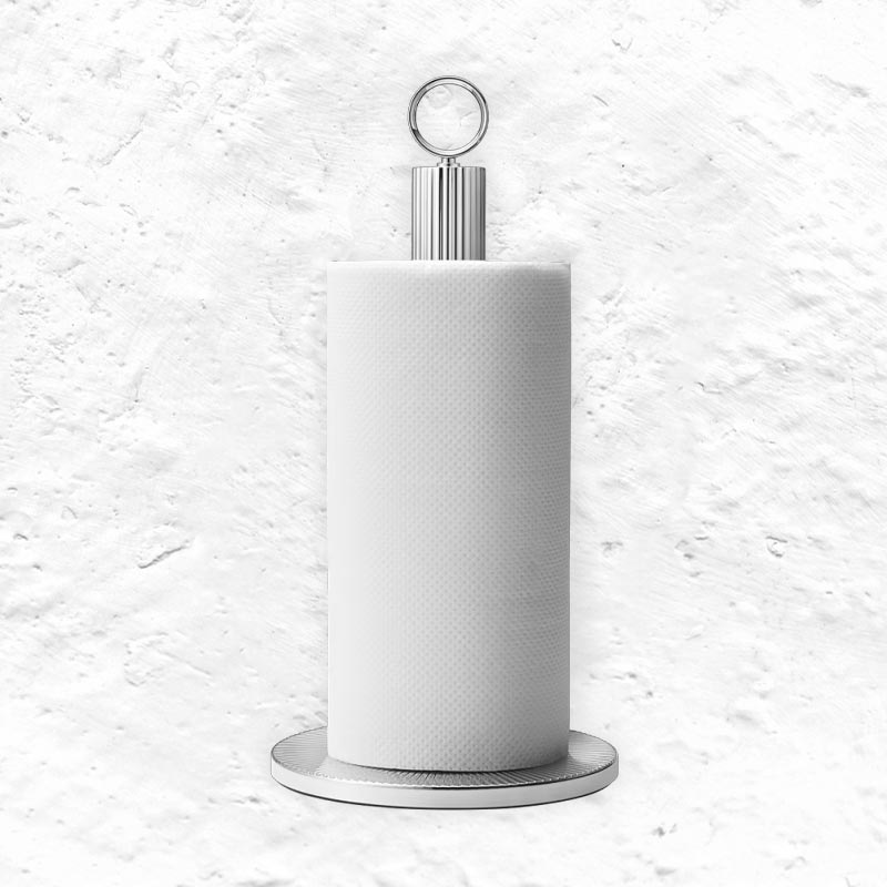 Bernadotte Paper Towel Holder, design inspired by Sigvard Bernadotte - Georg Jensen