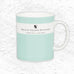 British Colour Standard Mug - Beryl Blue