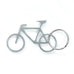 Fiets Metal Bike Keyring and Bottle opener - by Kikkerland