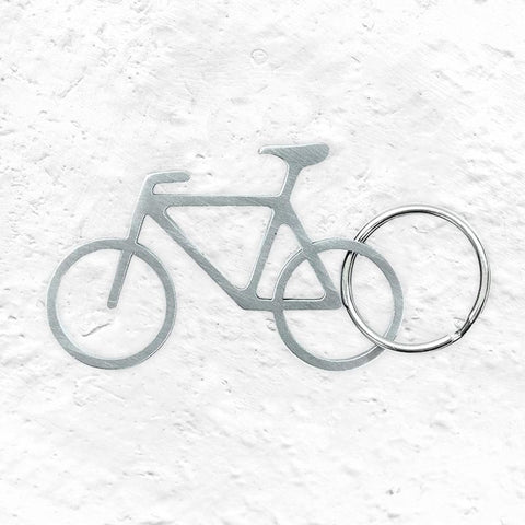Fiets Metal Bike Keyring and Bottle opener - by Kikkerland