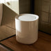 Birillo Bathroom Waste Bin - White - des. Piero Lissoni for Alessi