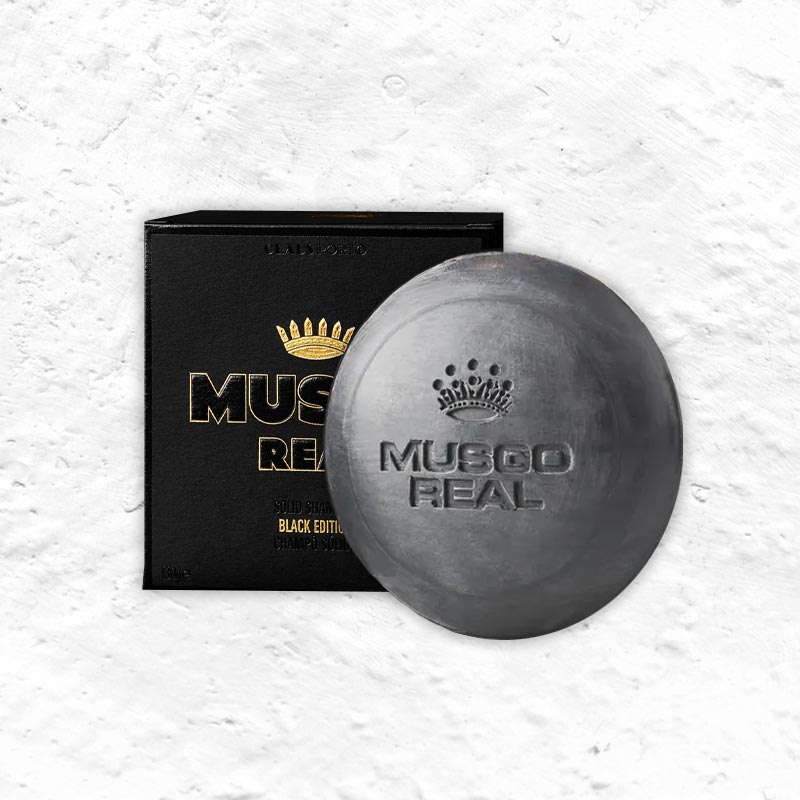 Musgo Real Black Edition Solid Shampoo, by Claus Porto