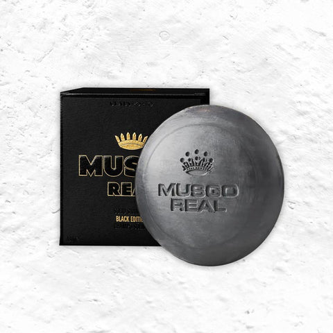 Musgo Real Black Edition Solid Shampoo, by Claus Porto