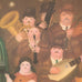 Los Musicos poster by Fernando Botero