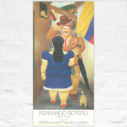 National Holiday poster by Fernando Botero